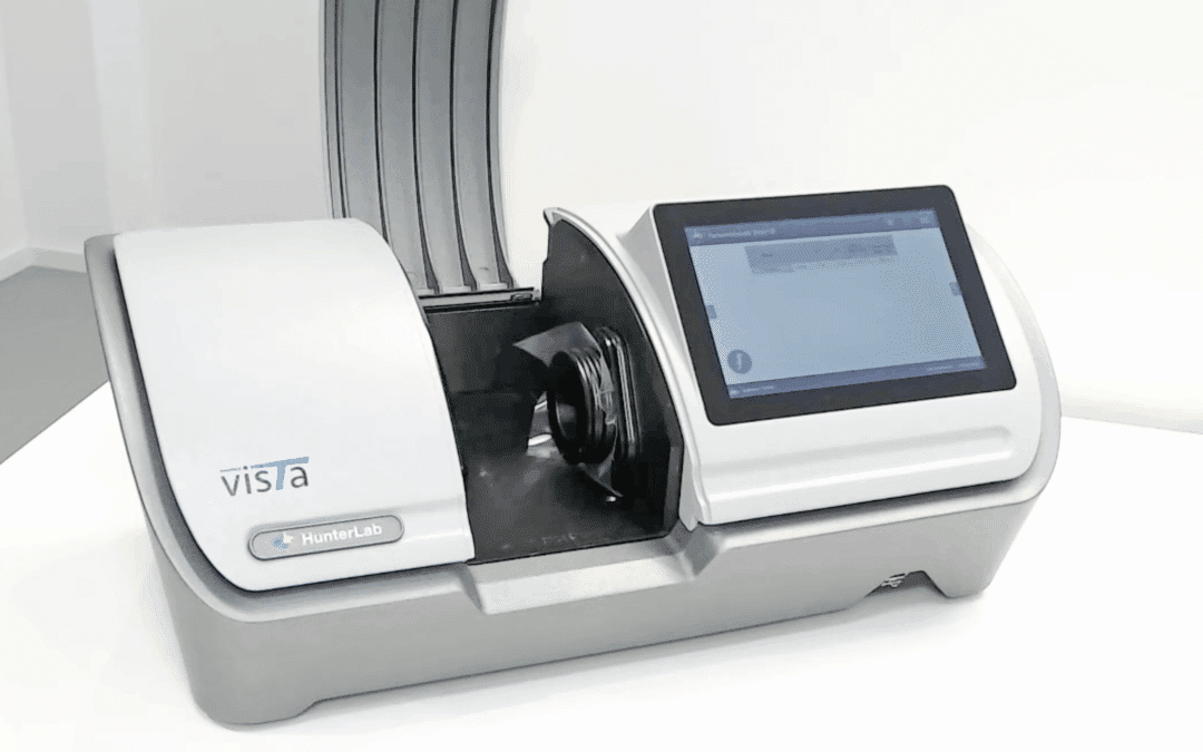 Măsurarea culorii filmelor transparente cu ajutorul spectrofotometrului Vista