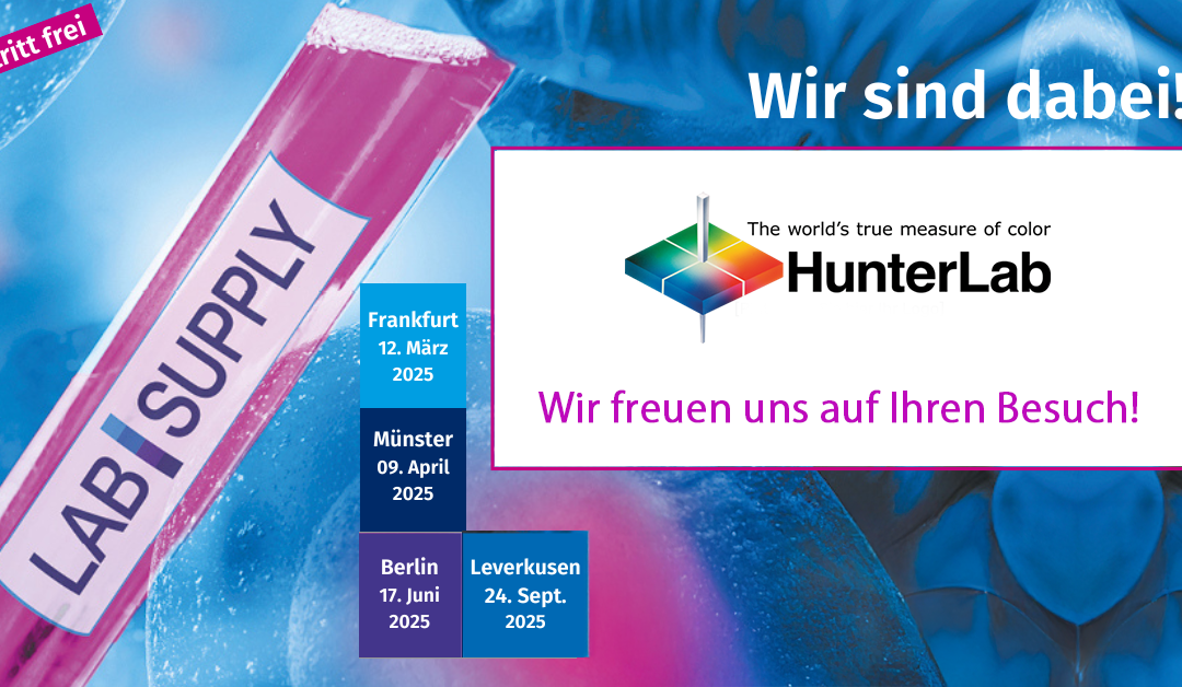 Suntem expozanți! HunterLab la târgul de laborator LAB-SUPPLY