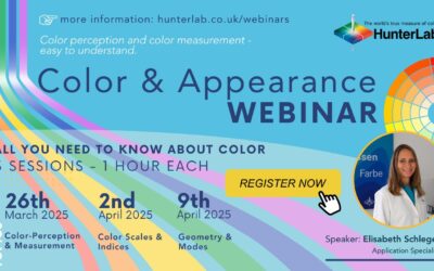 Webinar – Bazele colorimetriei